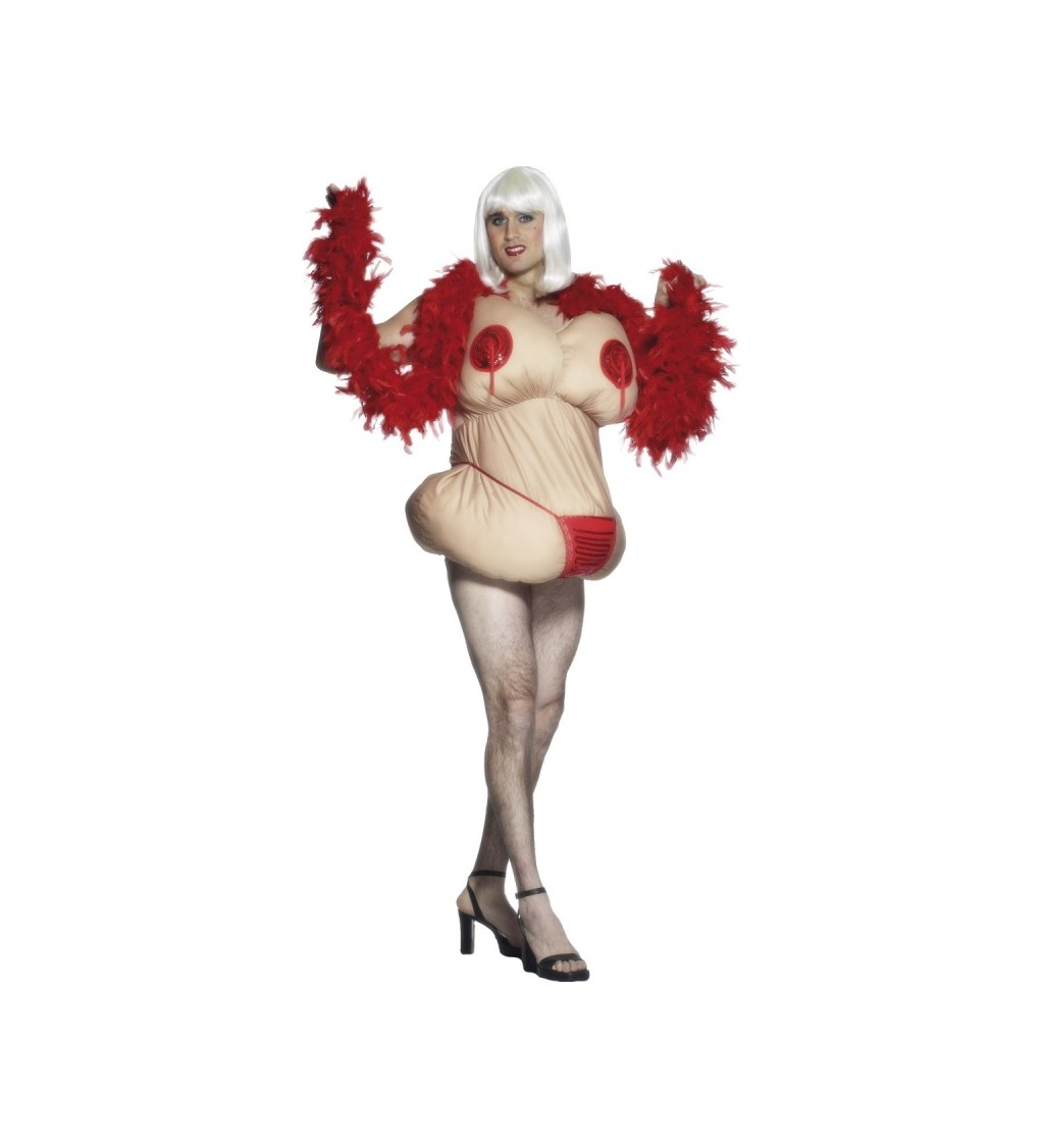 Kostým Tlustá striptérka