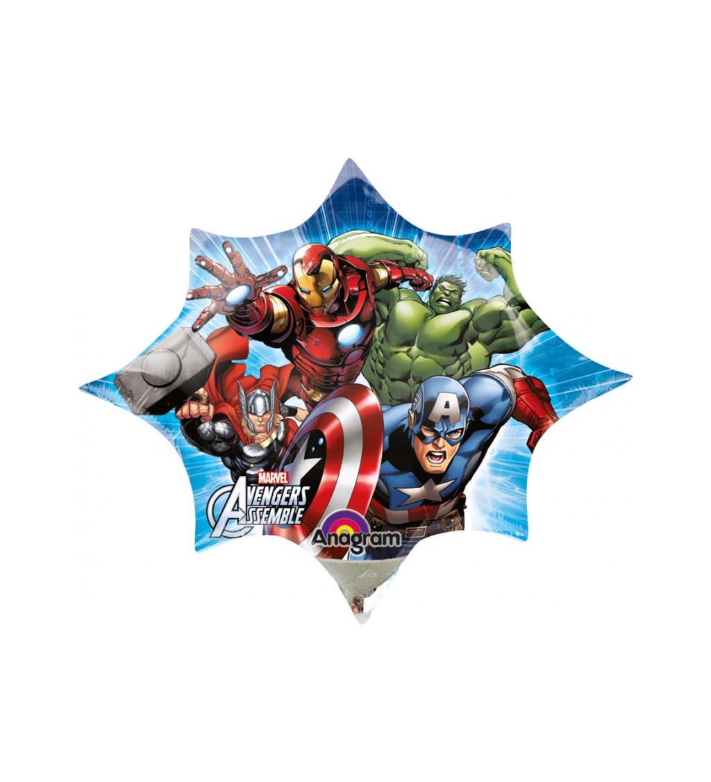 Fóliový balónek - hrdinové Avengers