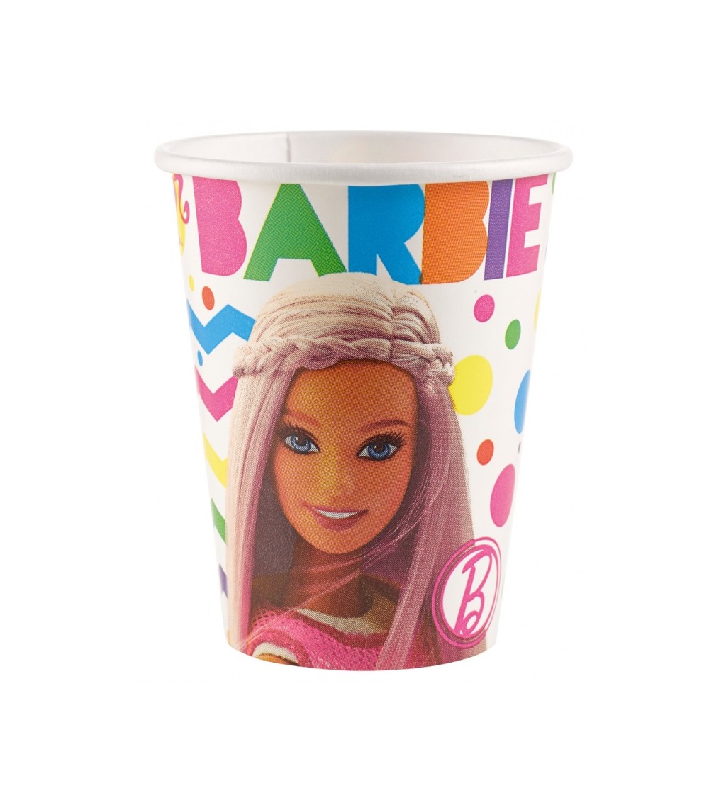 Kelímky - Barbie