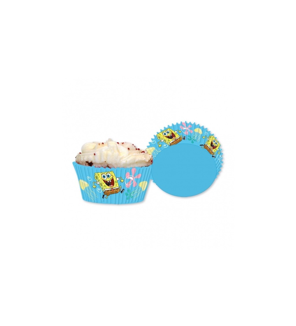 Sponge Bob obal na cupcake sada