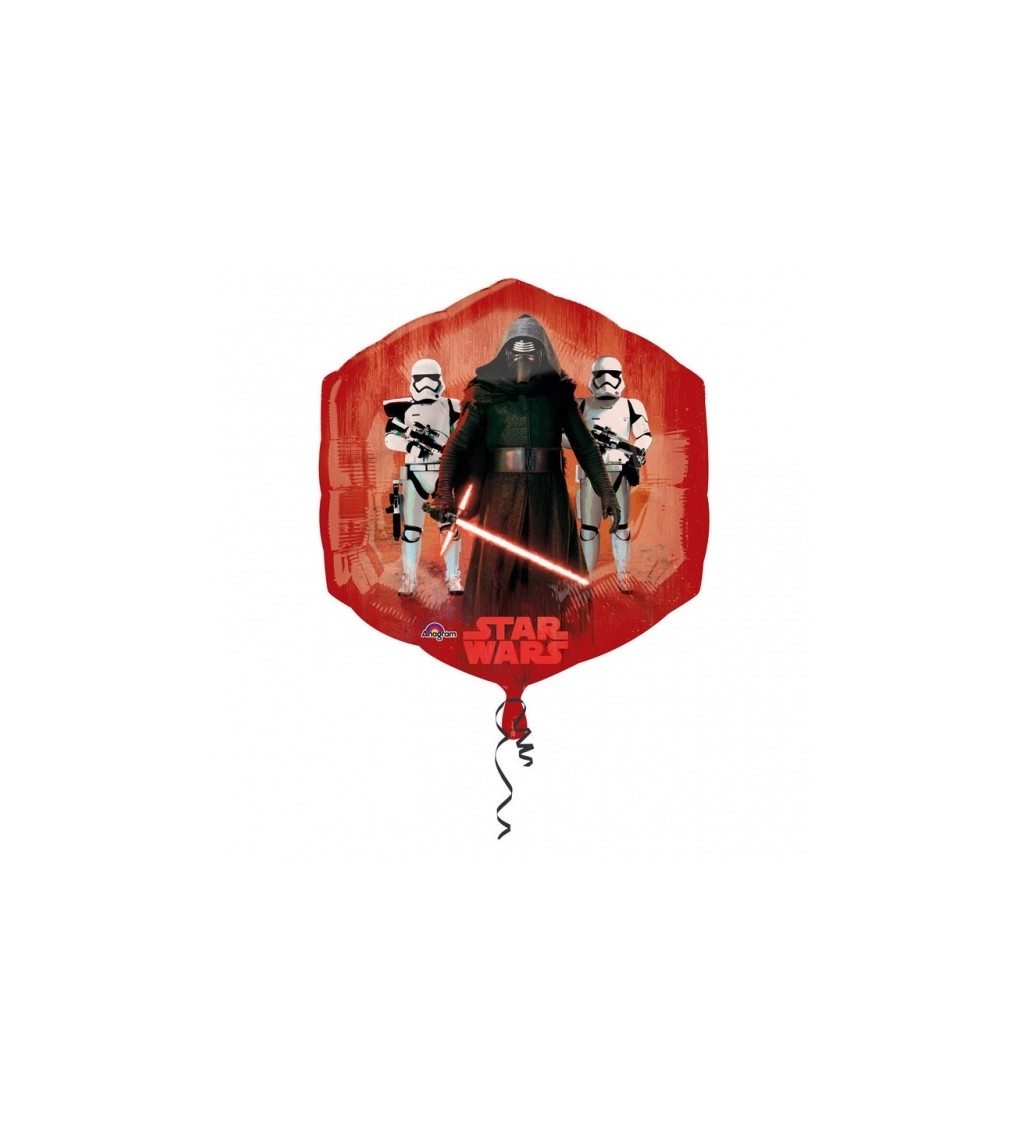 Šestiúhelník Star Wars fóliový balónek