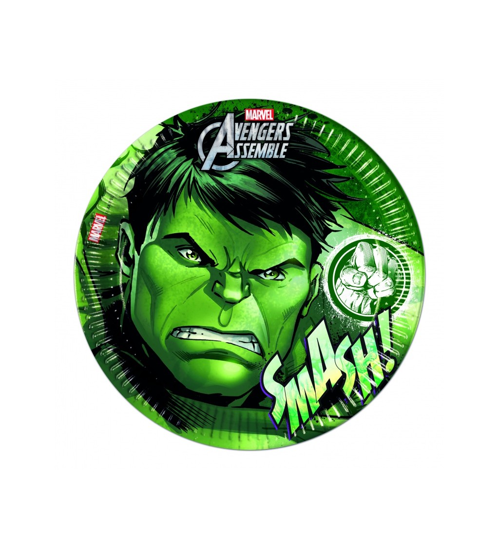 Talířky - Hulk Avengers