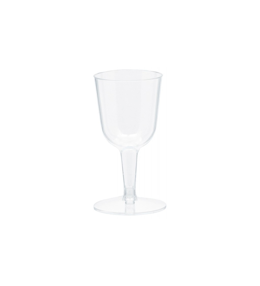 Plastové skleničky na víno - mini