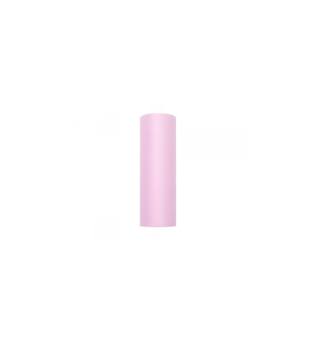 Jednobarevný jasně růžový tyl - 0,5 m