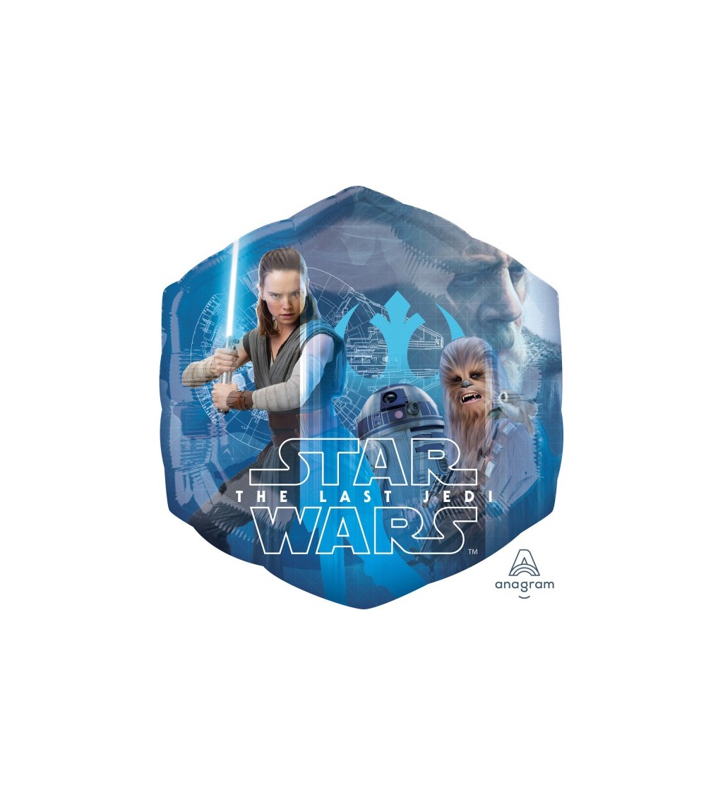 Balónek SuperShape - Star Wars: Poslední z Jediů