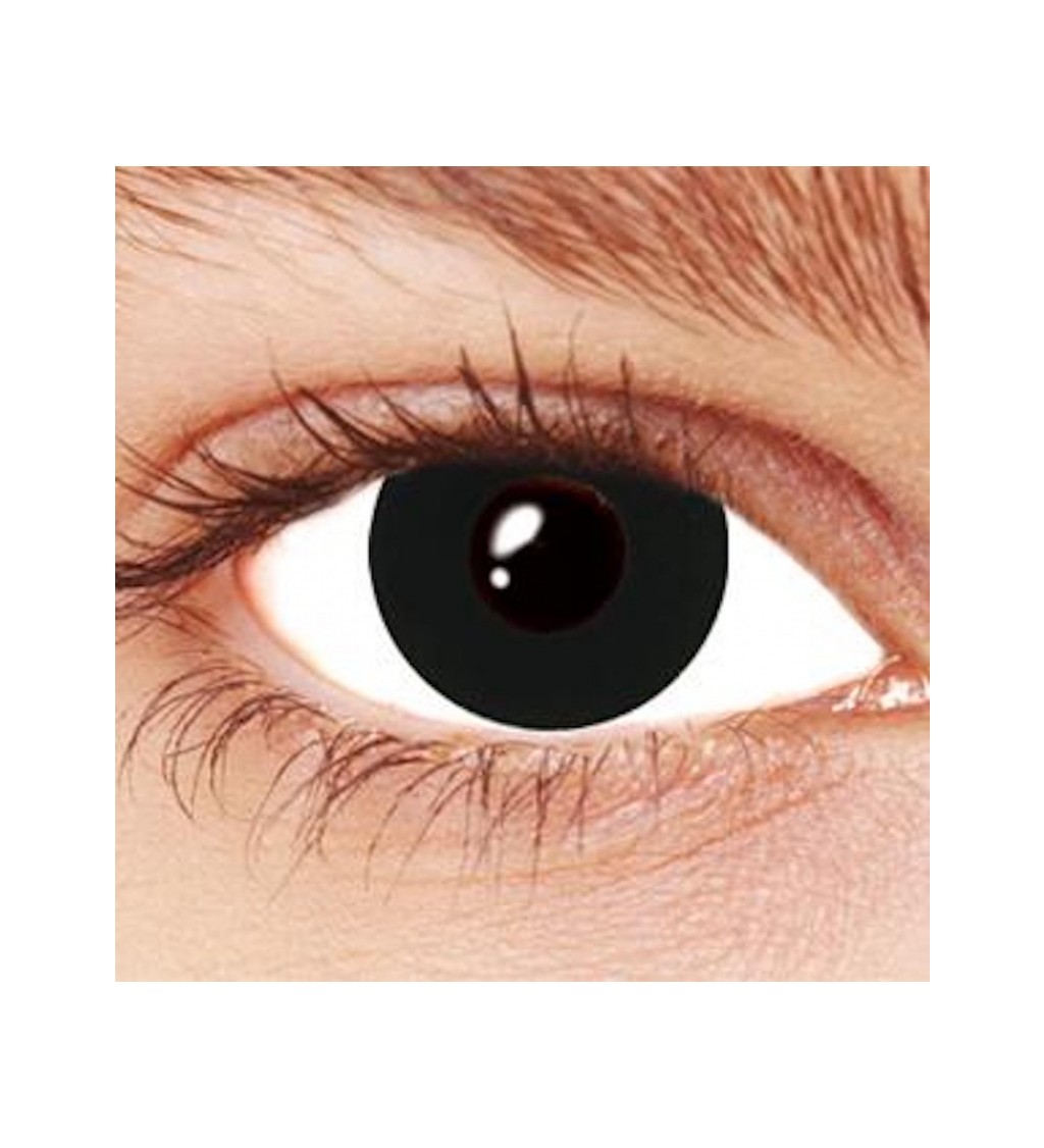 Kontaktní čočky do očí - Černá