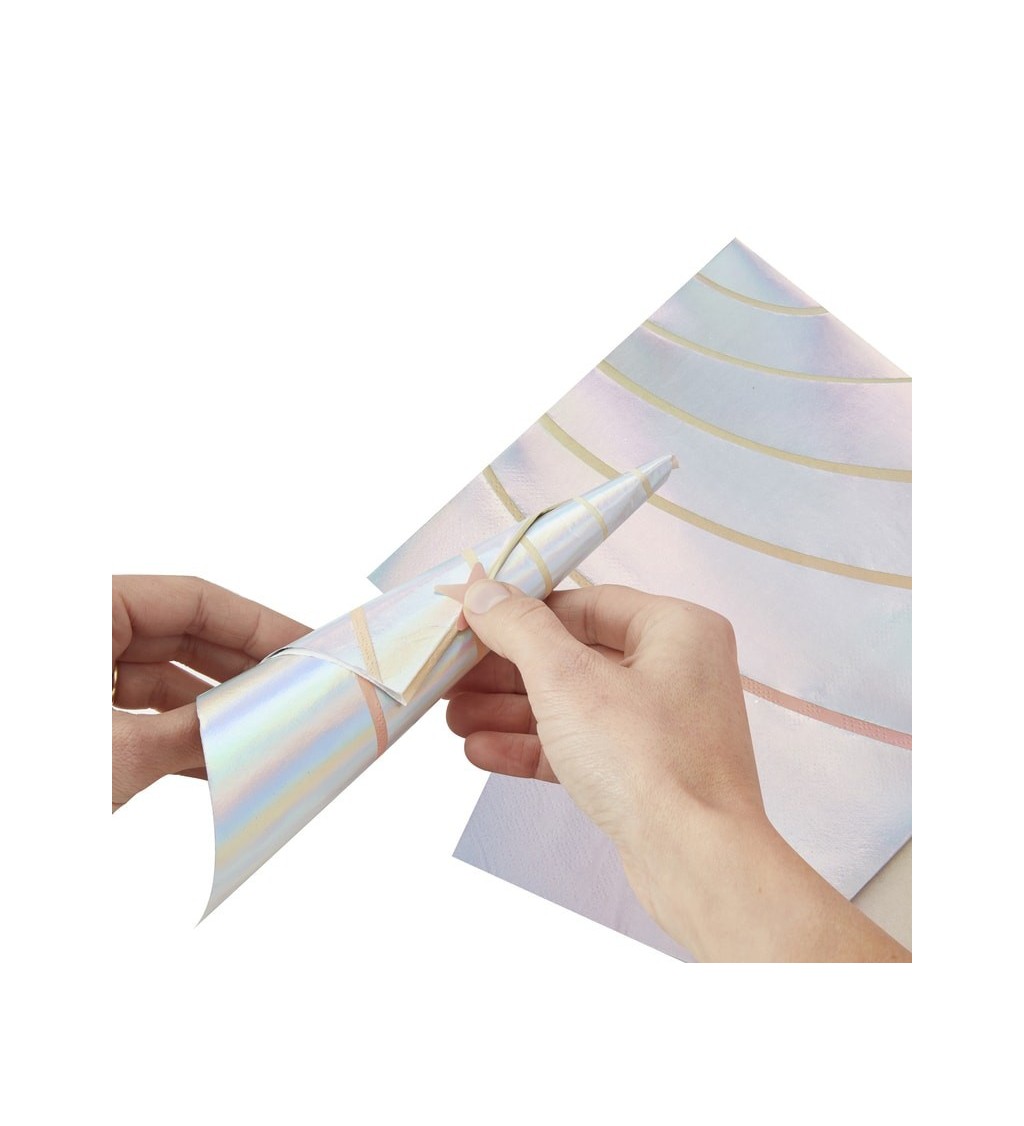 Papírové ubrousky - Jednorožec