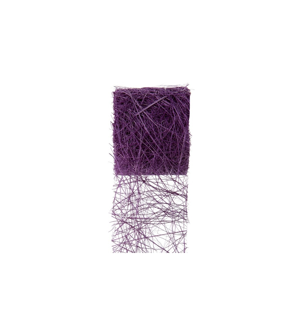 Abaka lýkové vlákno - tmavě fialové