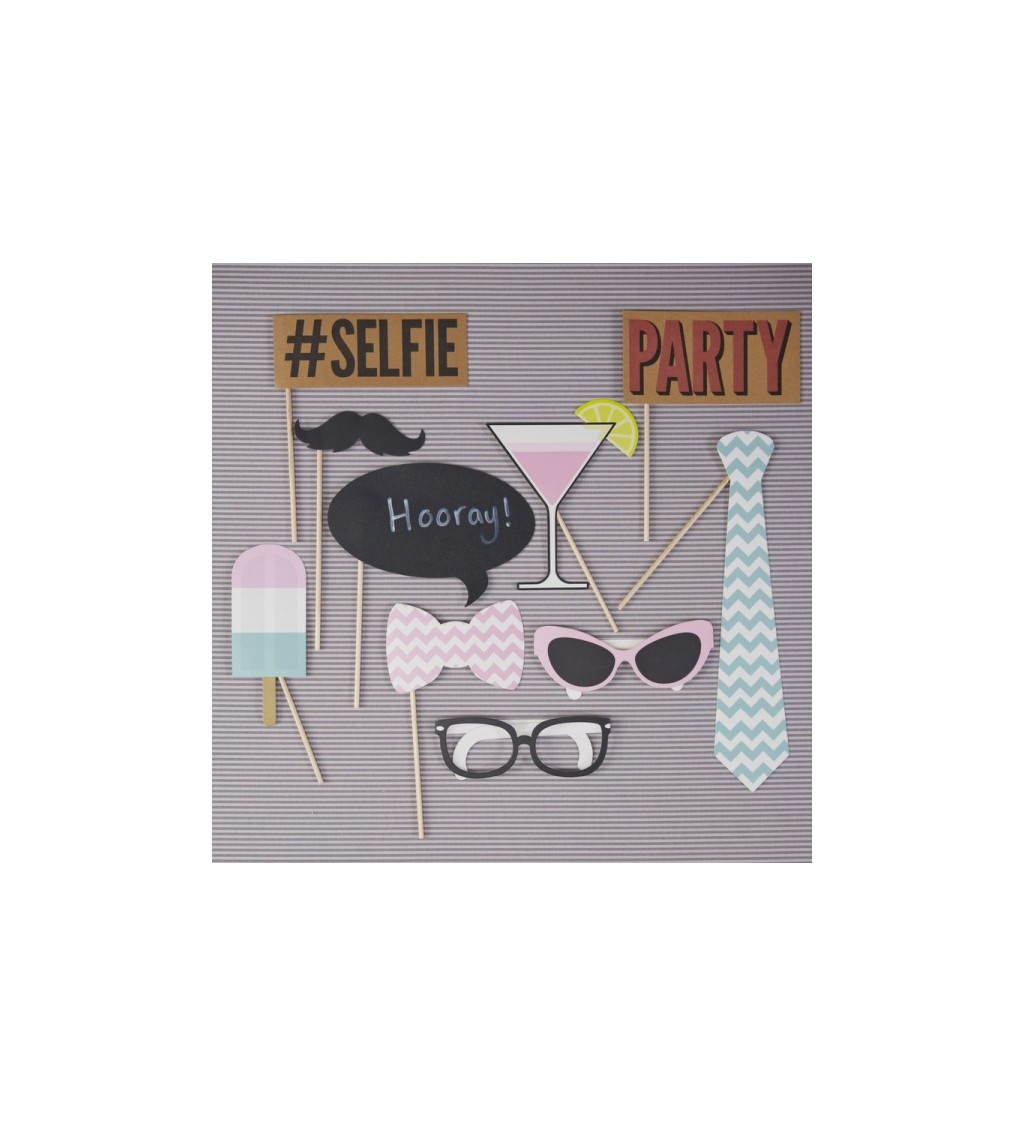 Rekvizity do fotokoutku - party