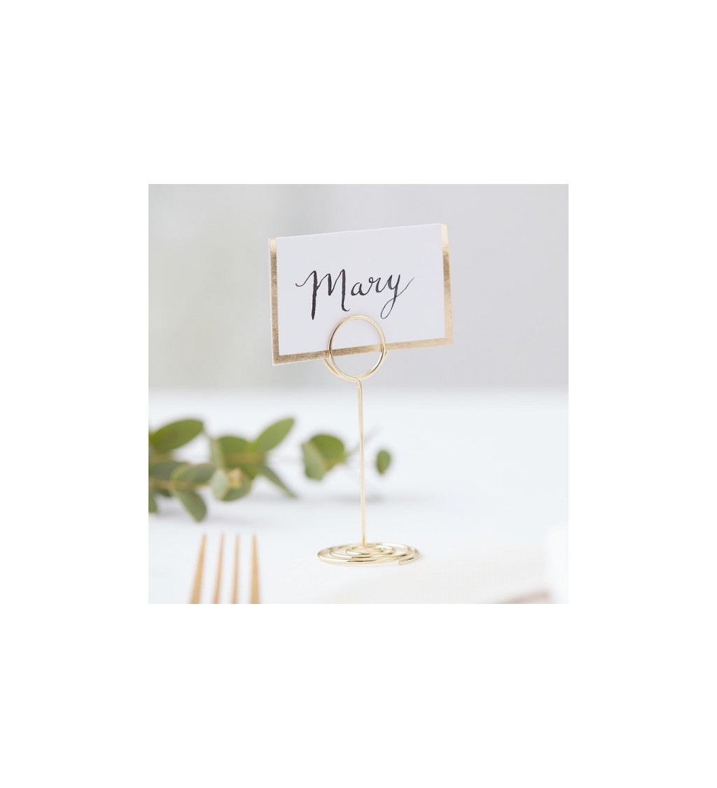 Svatební držák na jmenovky