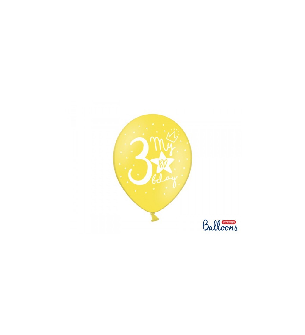 Balení balónků - 3. narozeniny