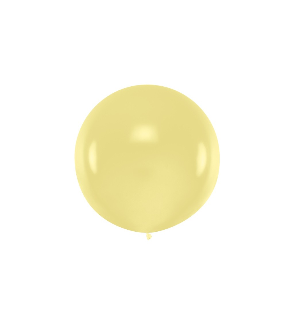 Balónek obří - krémový