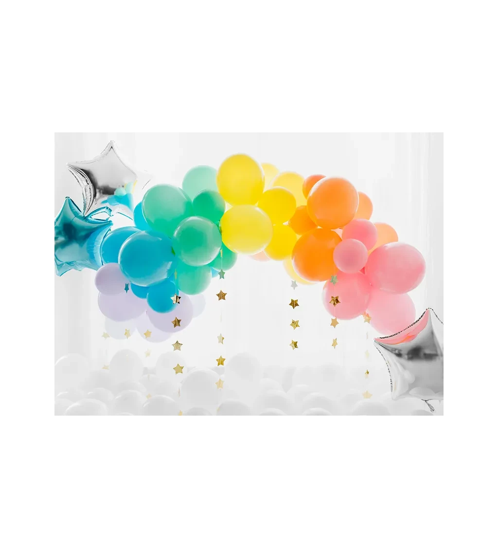 EKO Latexové balónky 26 cm bílé, 10 ks