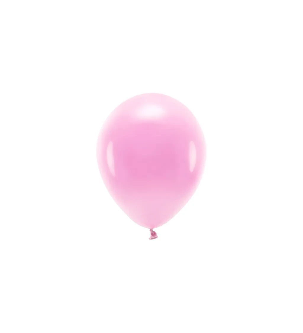 EKO Latexové balónky 26 cm světle růžové, 10 ks
