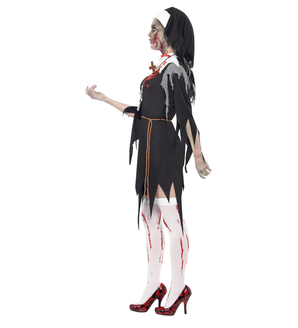 Dámský kostým - Krvavá jeptiška