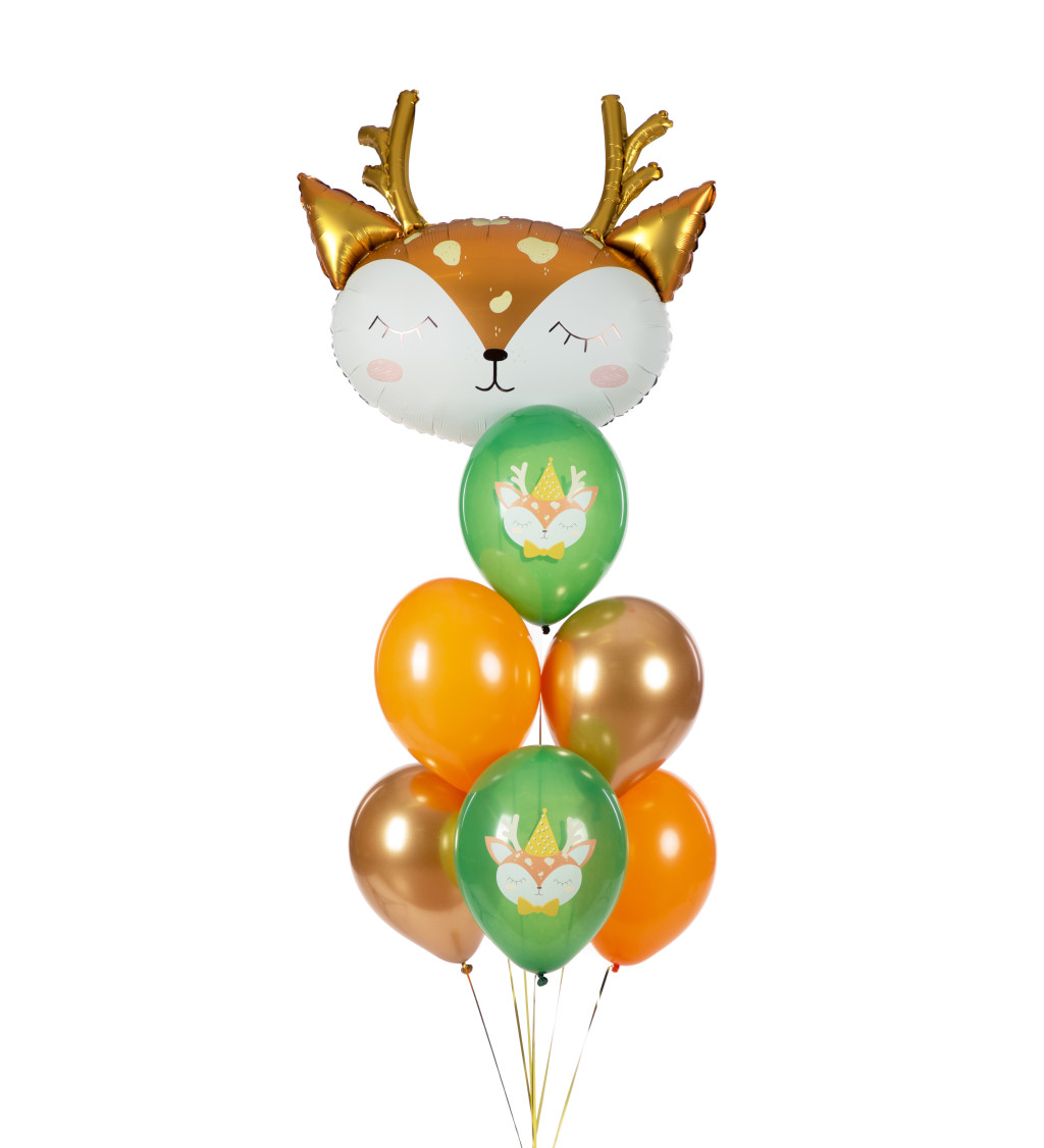 Latexová sada pastelová Sob 30 cm 6 ks