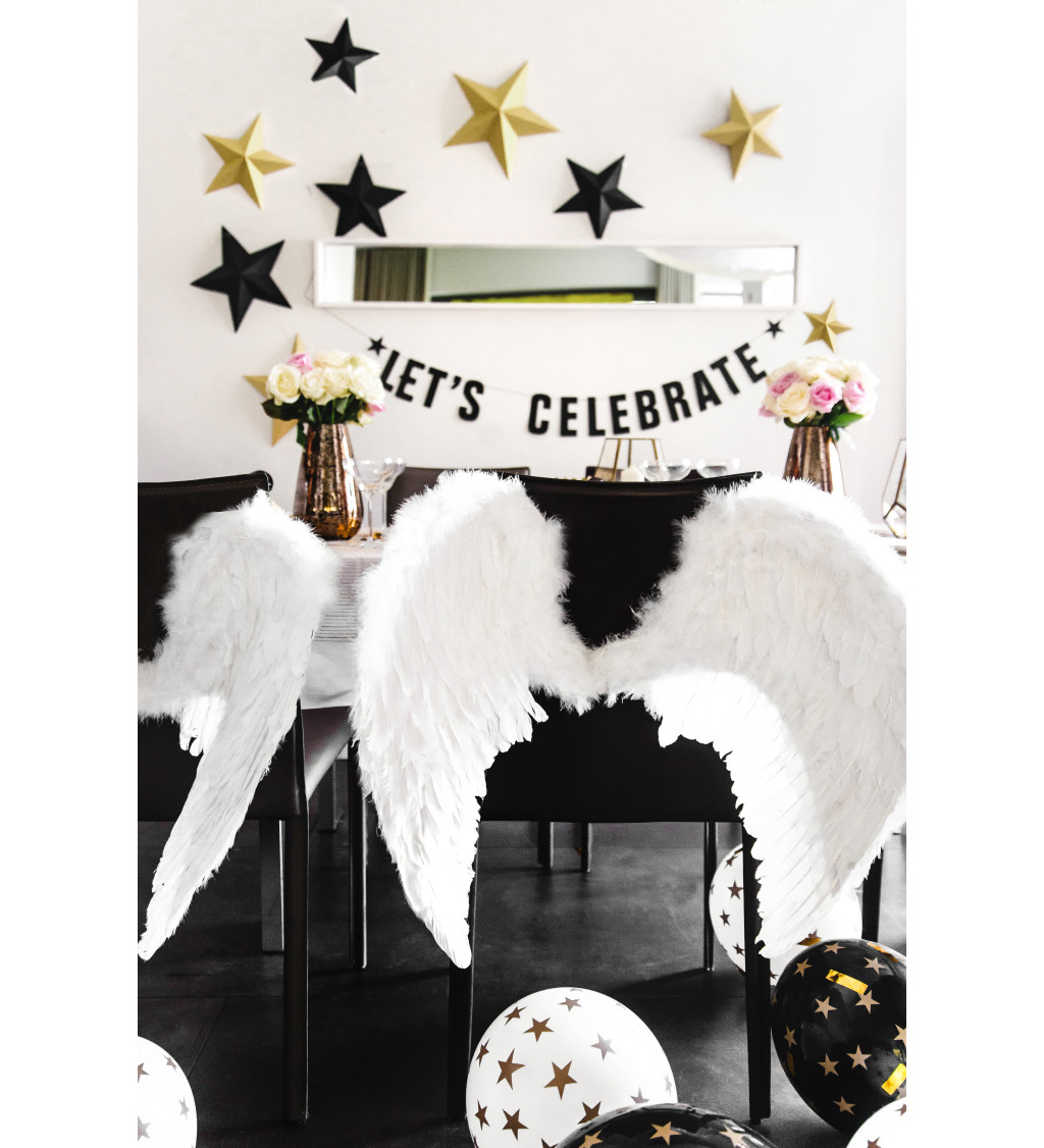 Latexové balónky strong pastelové zlaté hvězdičky 50 ks