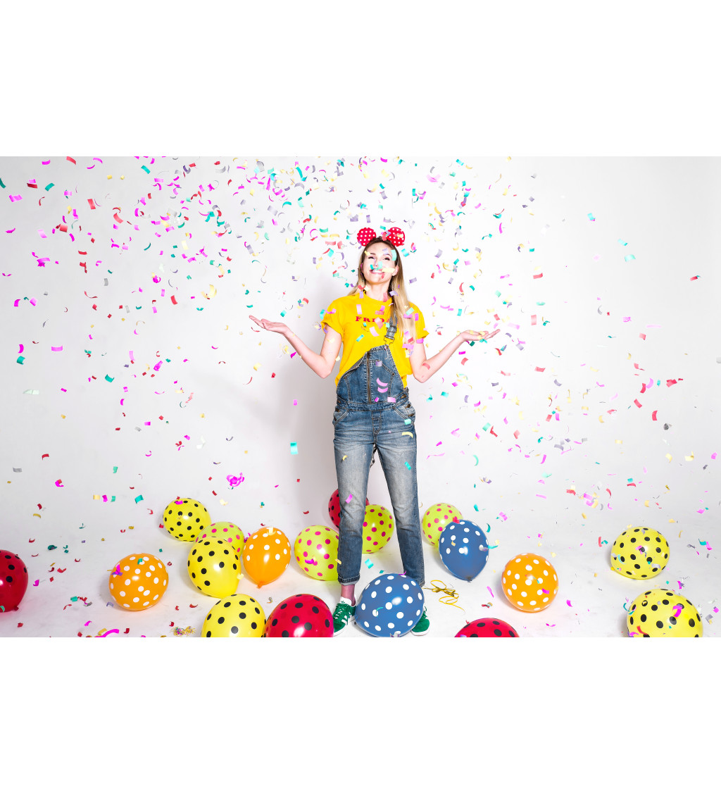 Latexové balónky strong pastelové červené 30 cm 6 ks