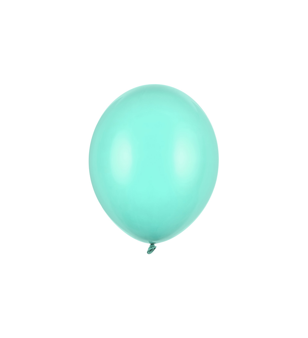 Latexové balónky 27 cm tyrkysové, 10 ks
