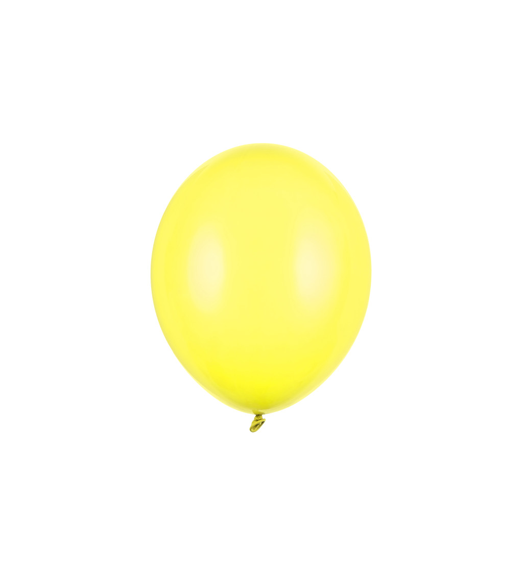 Latexové balónky 27 cm žluté, 10 ks