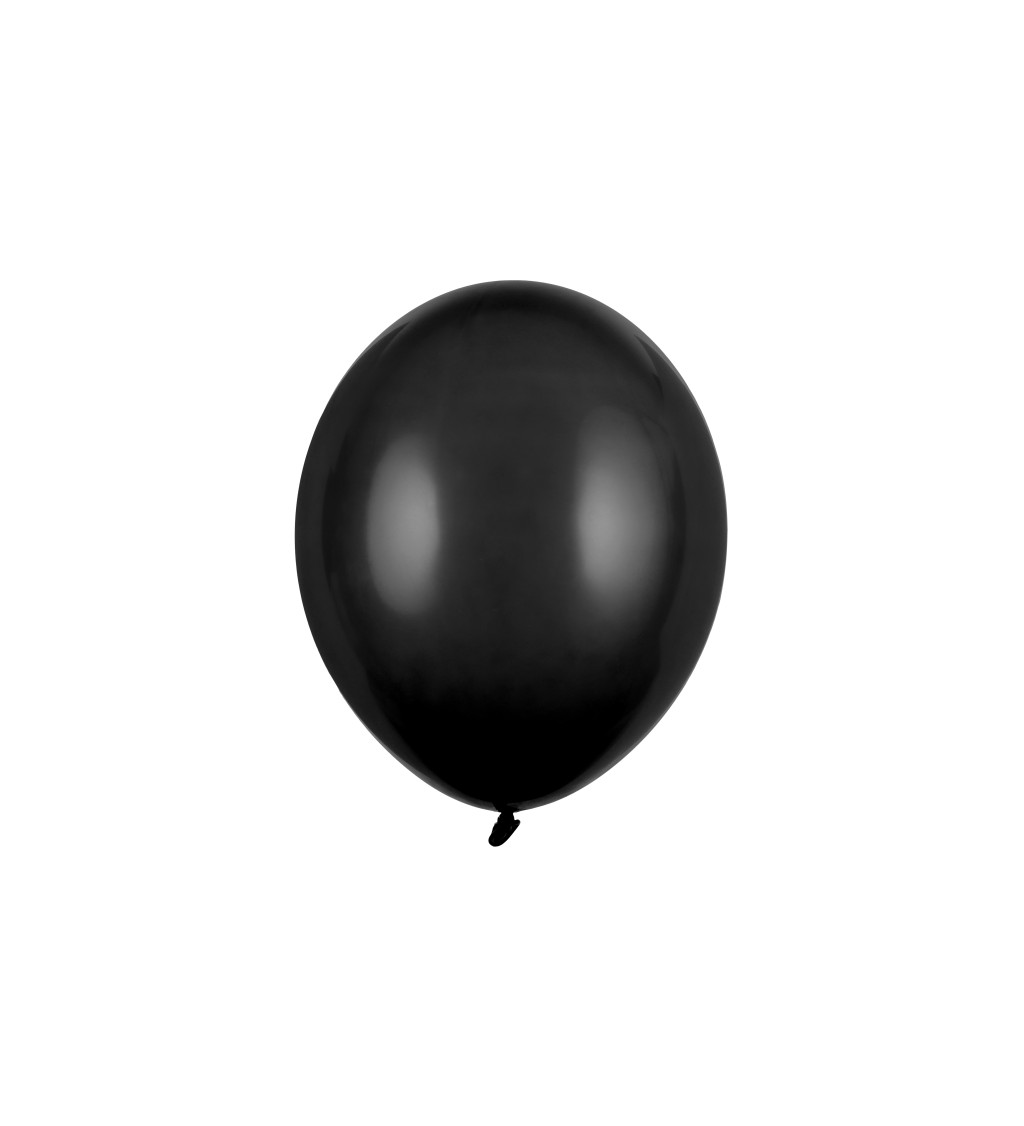 Latexové balónky 27 cm černé, 10 ks