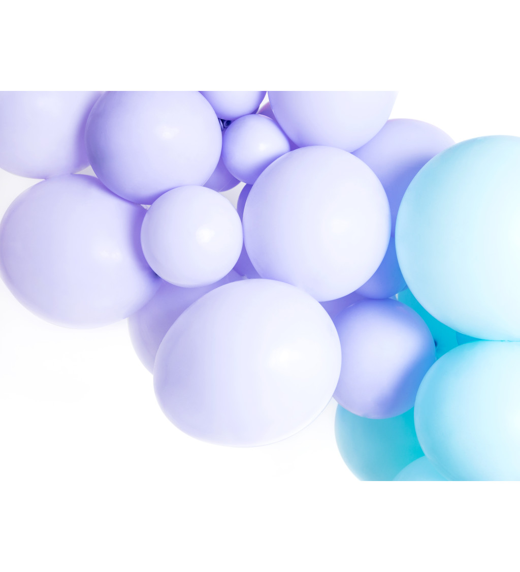Latexové balónky 27 cm světle fialové, 10 ks