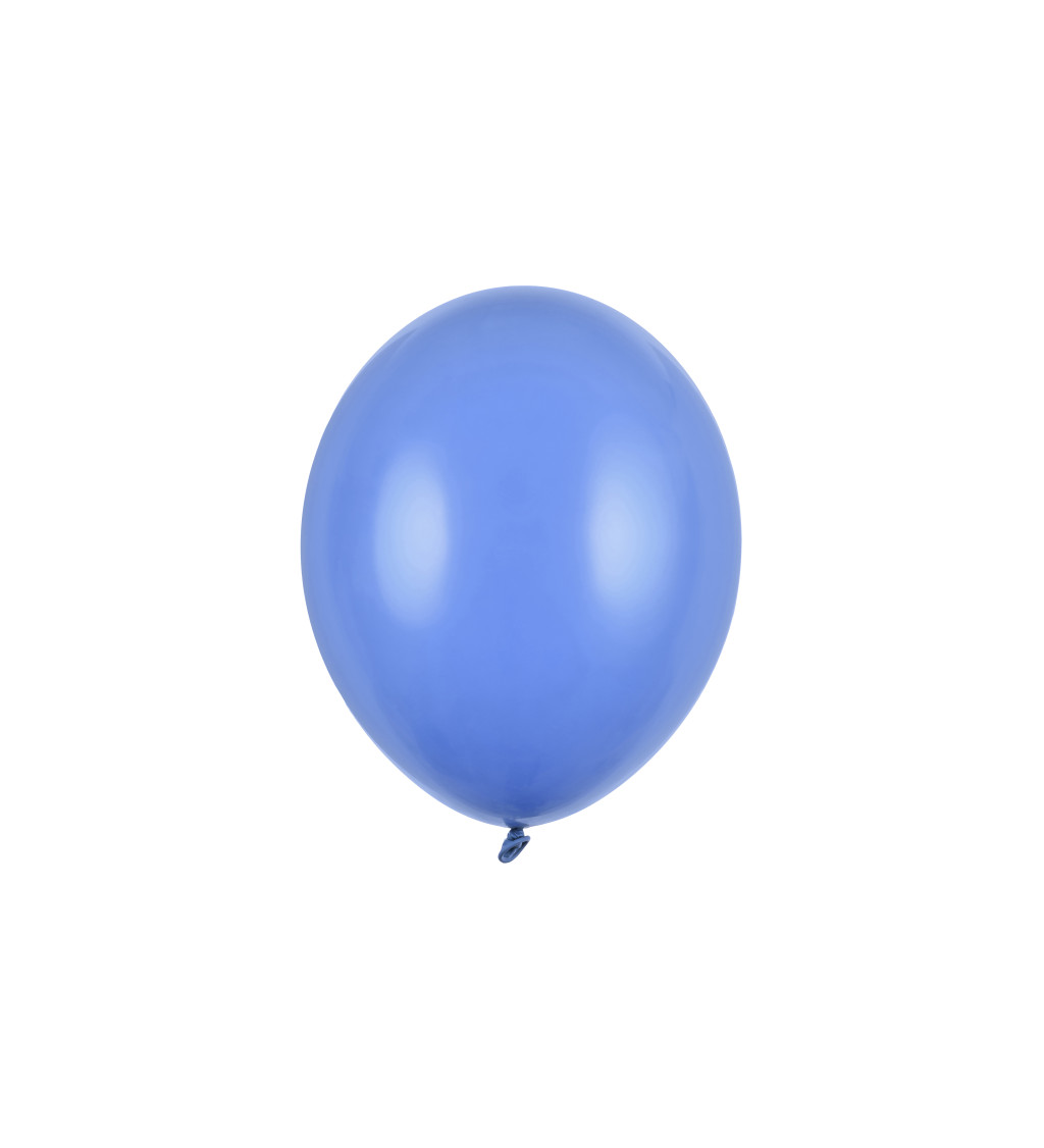 Latexové balónky 27 cm pastelové, modré, 10 ks