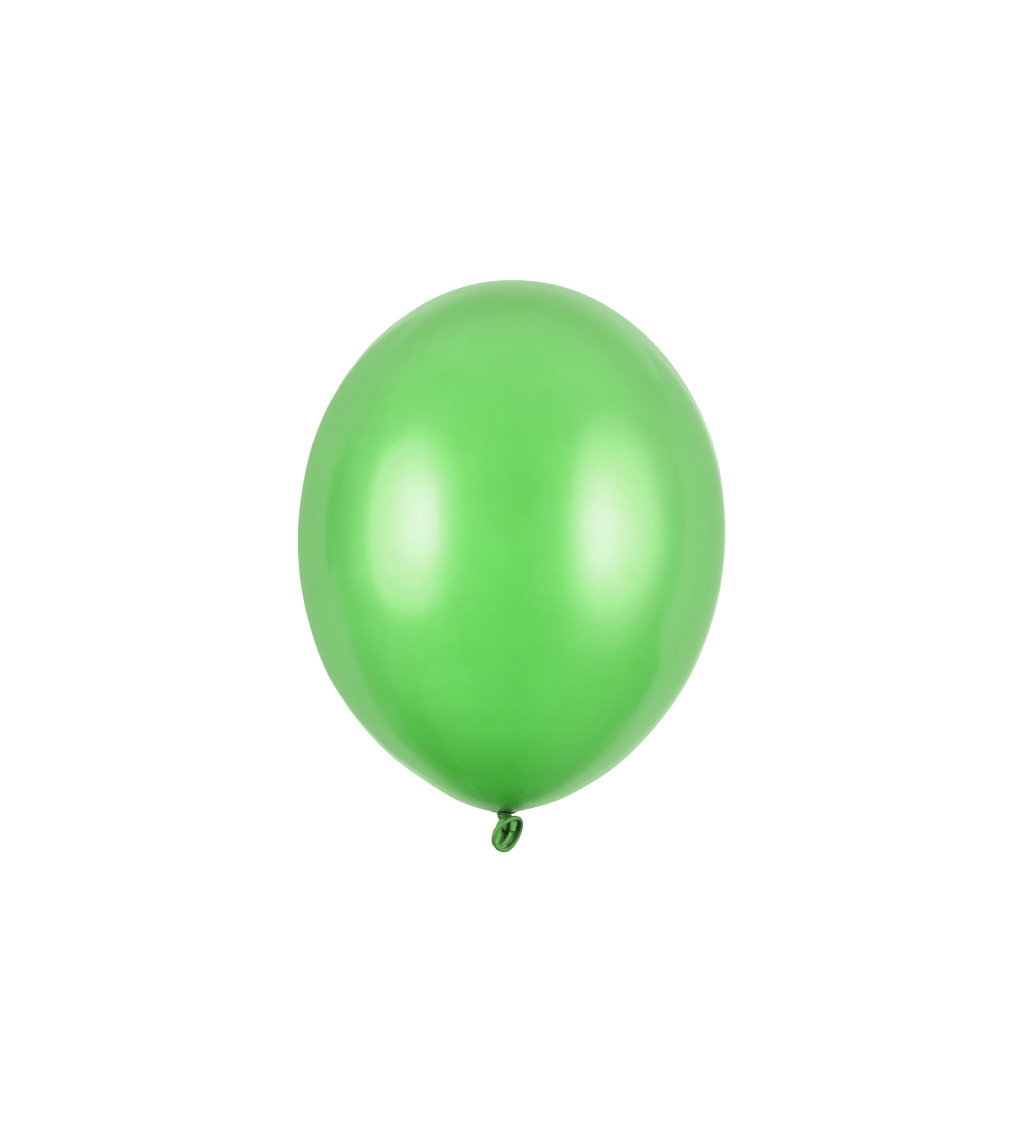 Latexové balónky 27 cm zelené, 10 ks