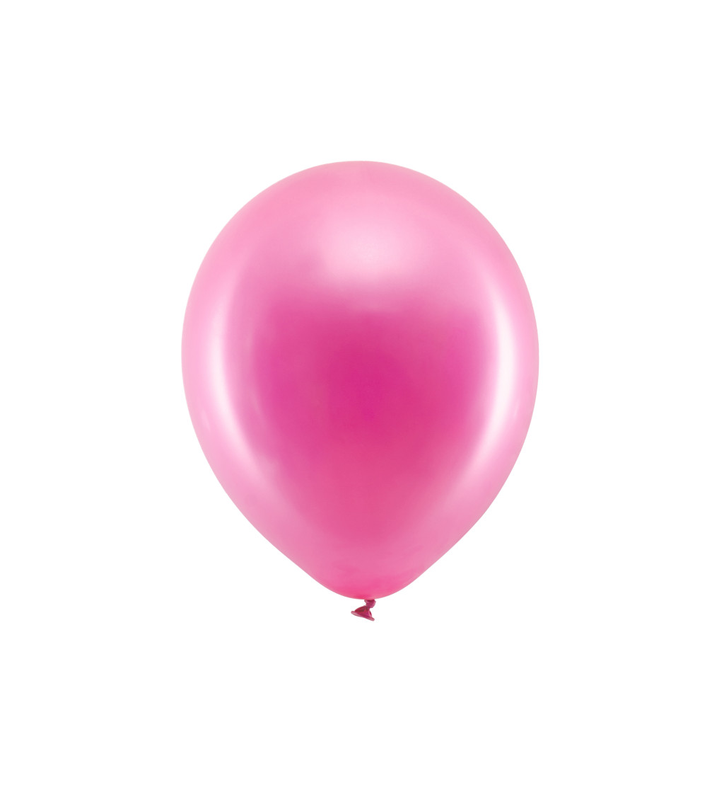 Latexové balónky 30 cm, růžové, 10 ks