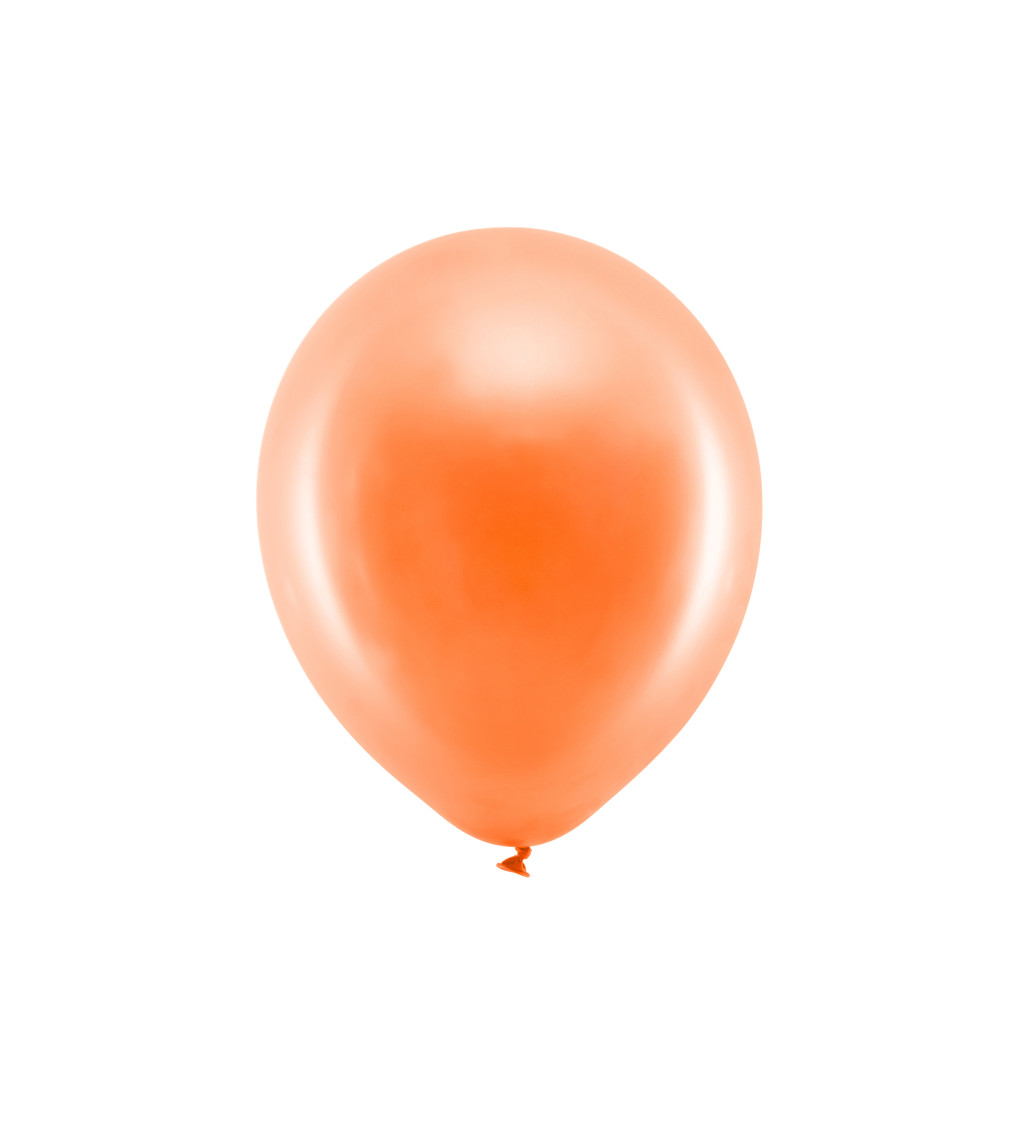 Latexové balónky 30 cm, oranžové , 100 ks