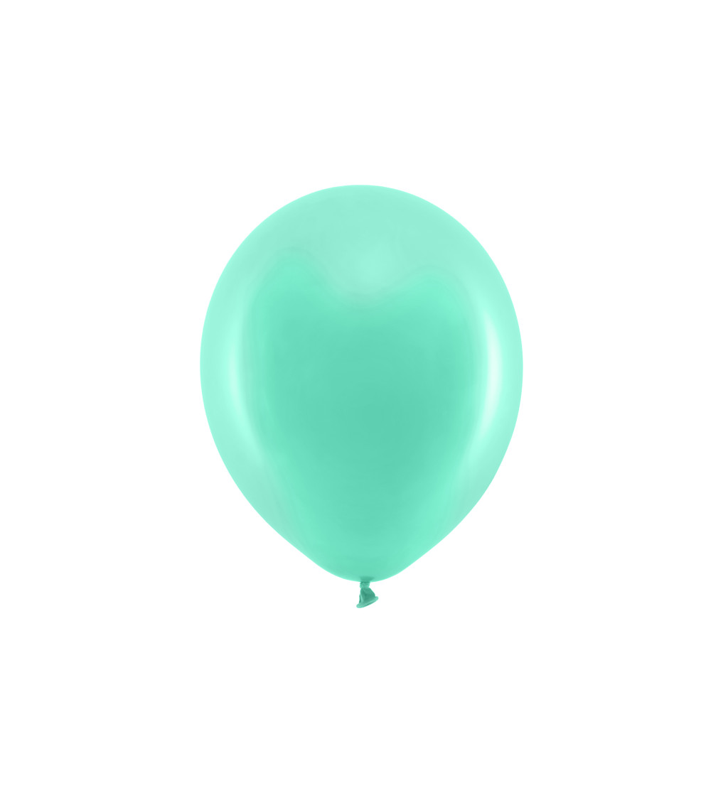 Latexové balónky 23 cm pastelové, mintové, 10 ks