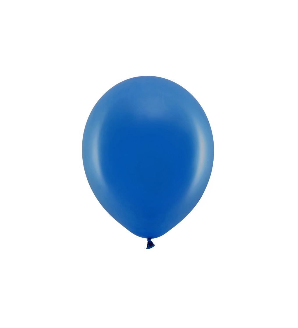 Latexové balónky 23 cm pastelové, tmavě modré, 10 ks