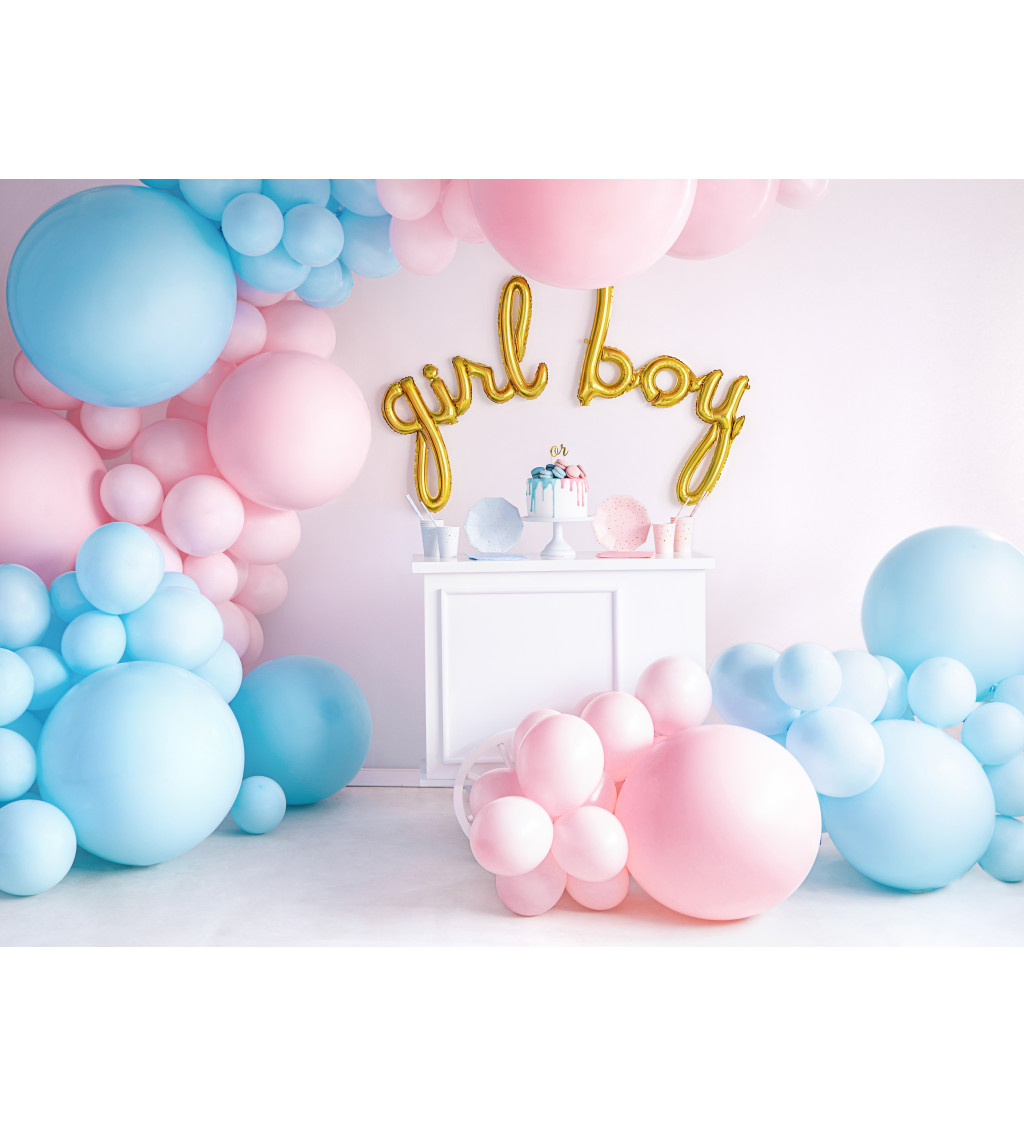 Latexový balónek obří světle růžový 1 m