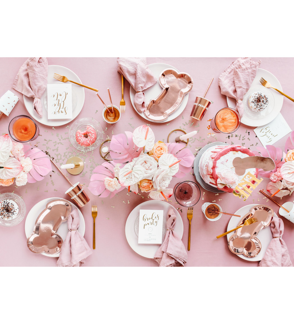 Kelímky s potiskem penisu