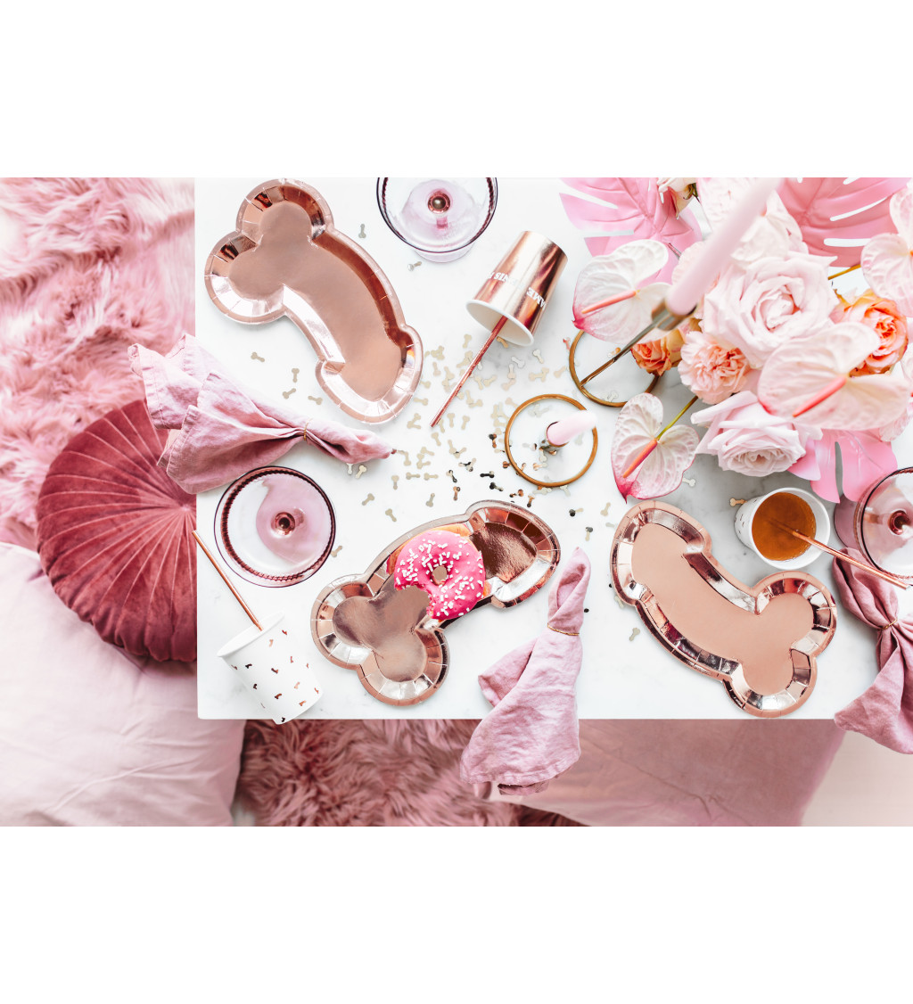 Kelímky s potiskem penisu