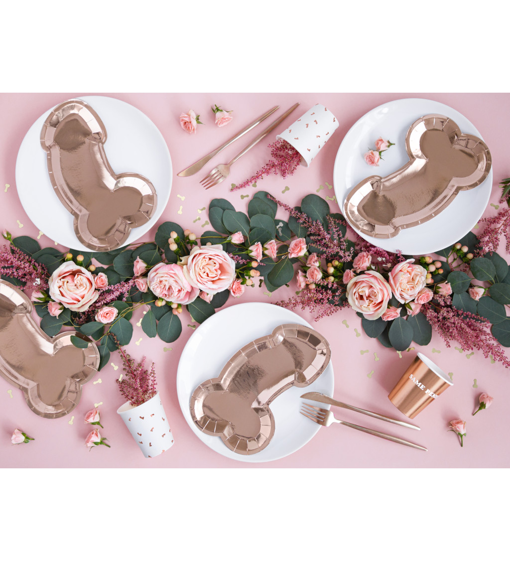 Kelímky s potiskem penisu