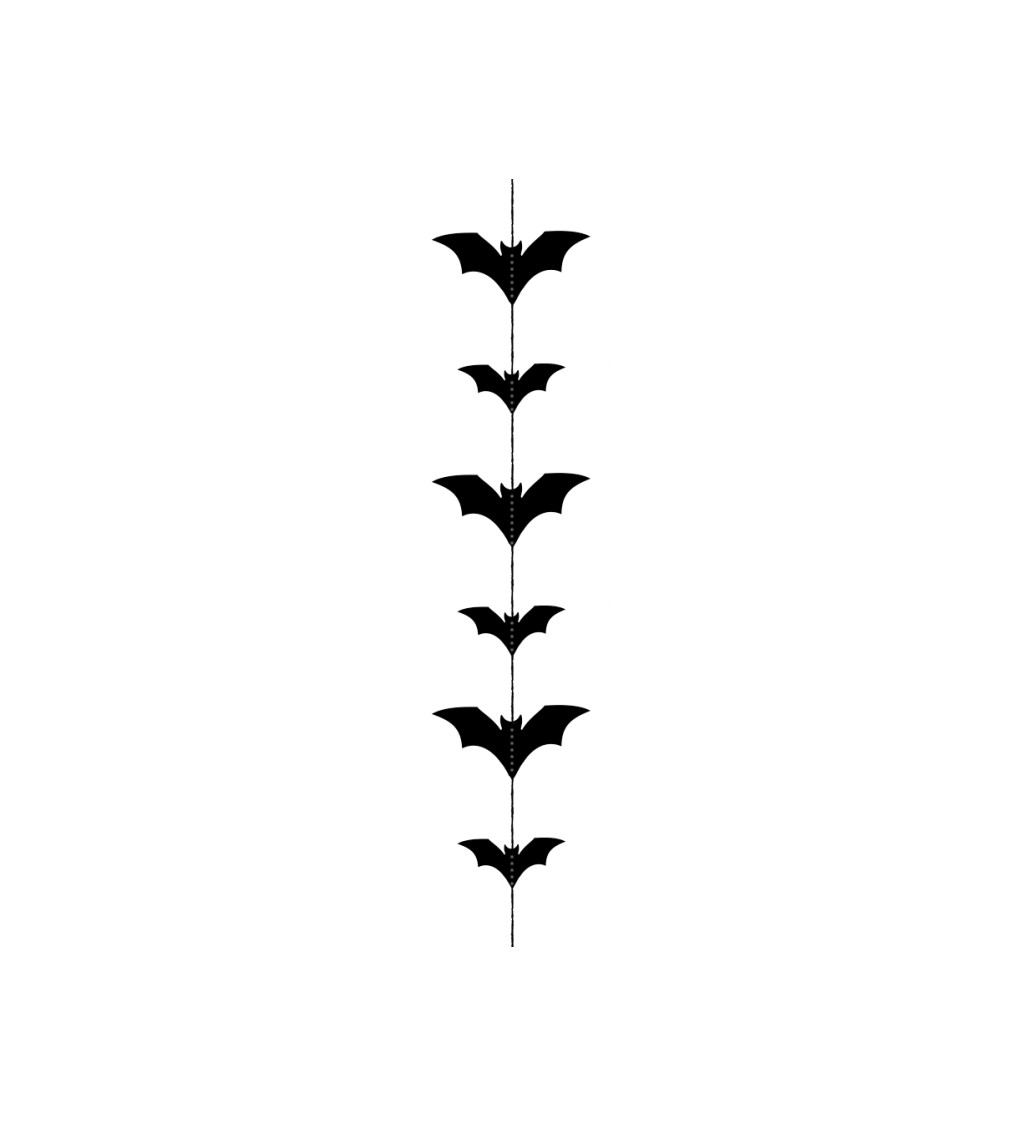 Závěsná girlanda - netopýři