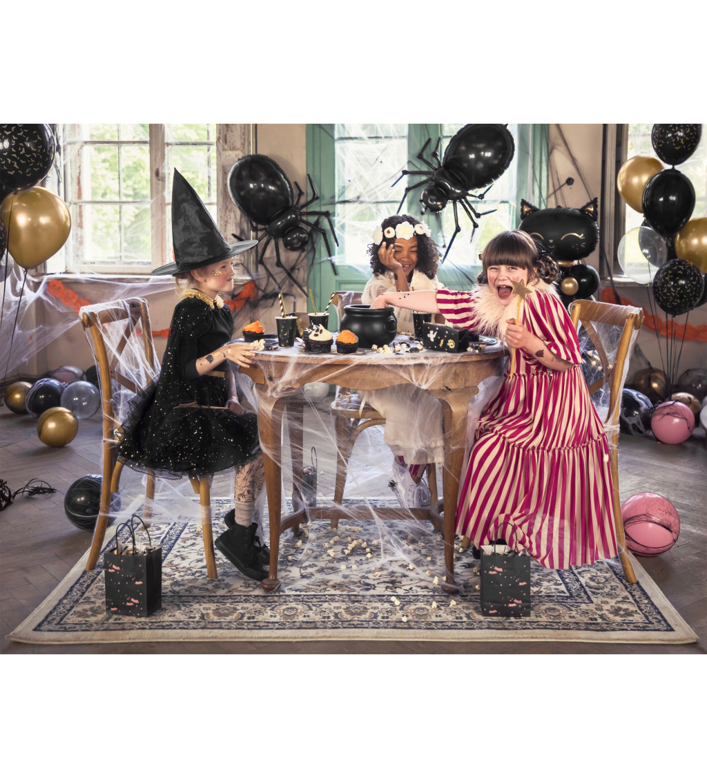 Fóliový balónek pavouk černý