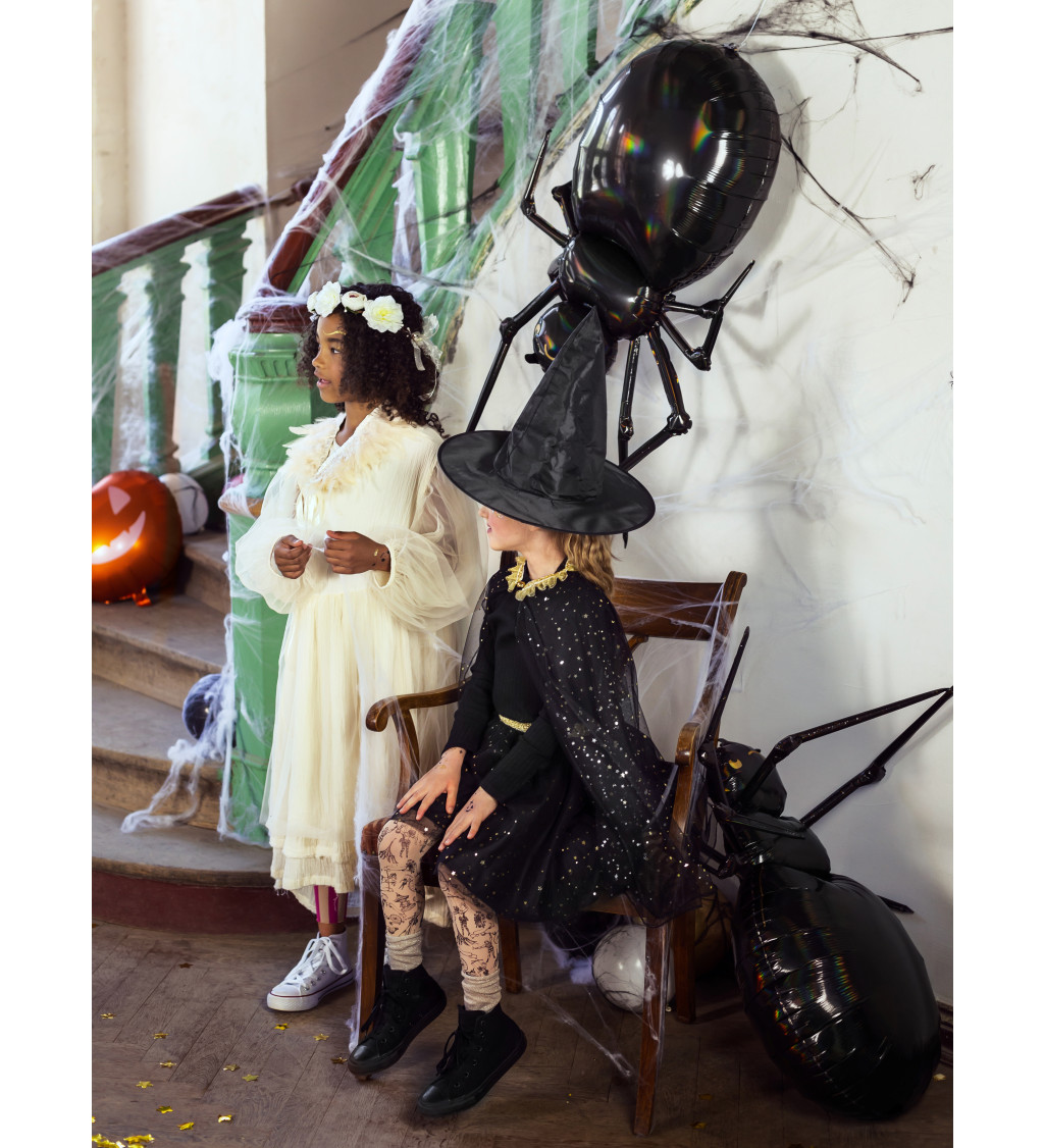 Fóliový balónek pavouk černý