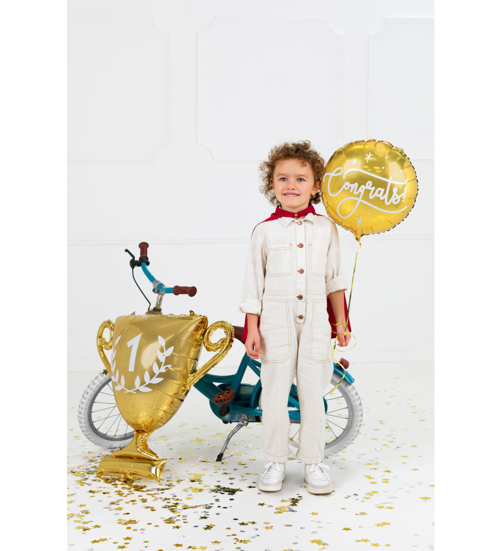 Fóliový balónek Congrats zlatý