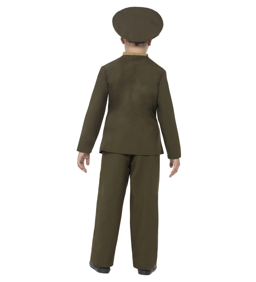 Dětský kostým vojenského důstojníka