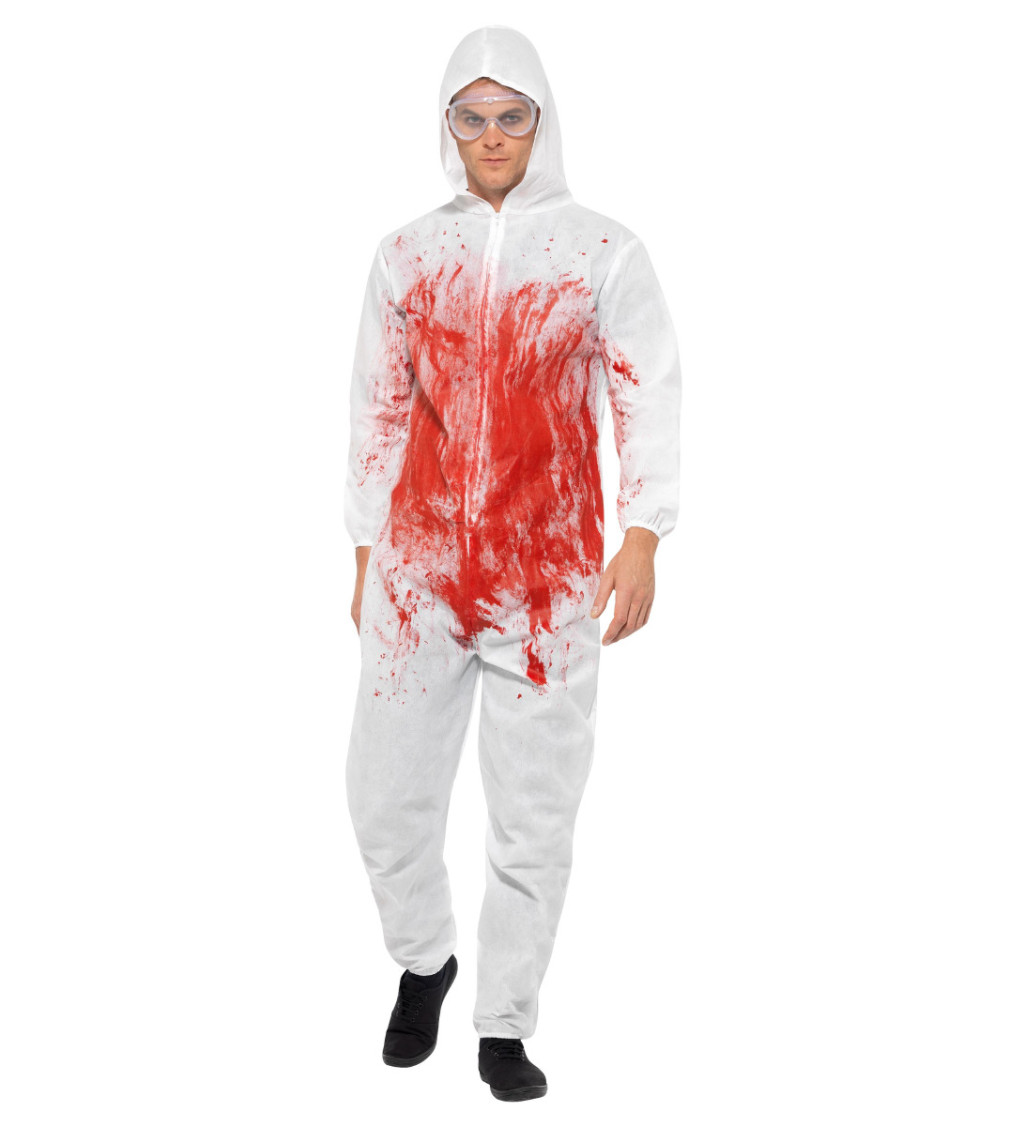 Pánský kostým na Halloween - krvavý overal