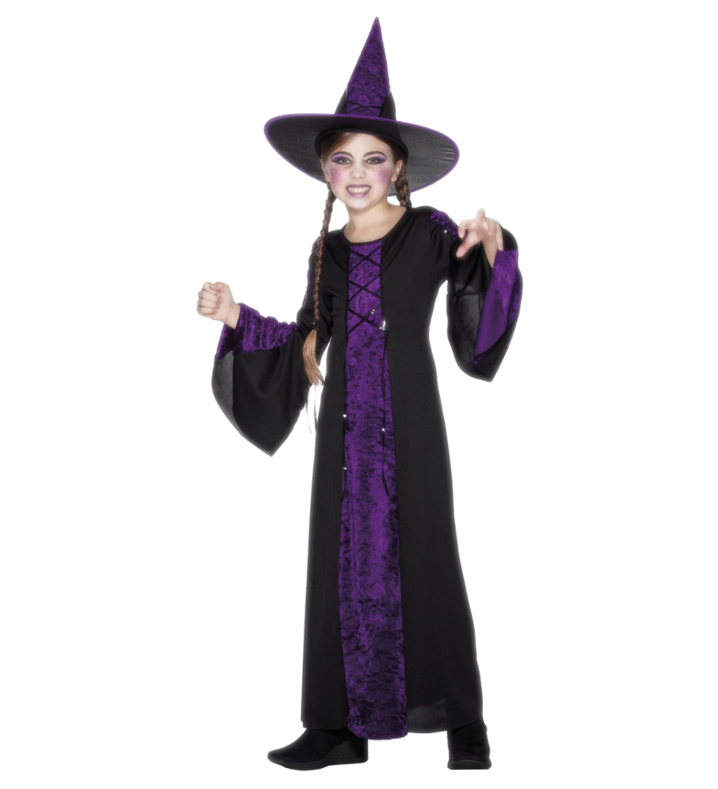 Dětský kostým Kouzelná čarodějka
