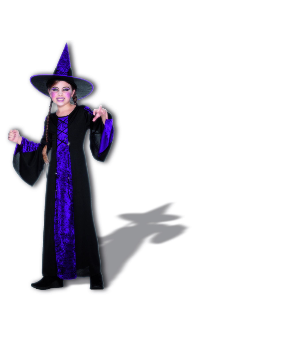 Dětský kostým - čarodějnice deluxe
