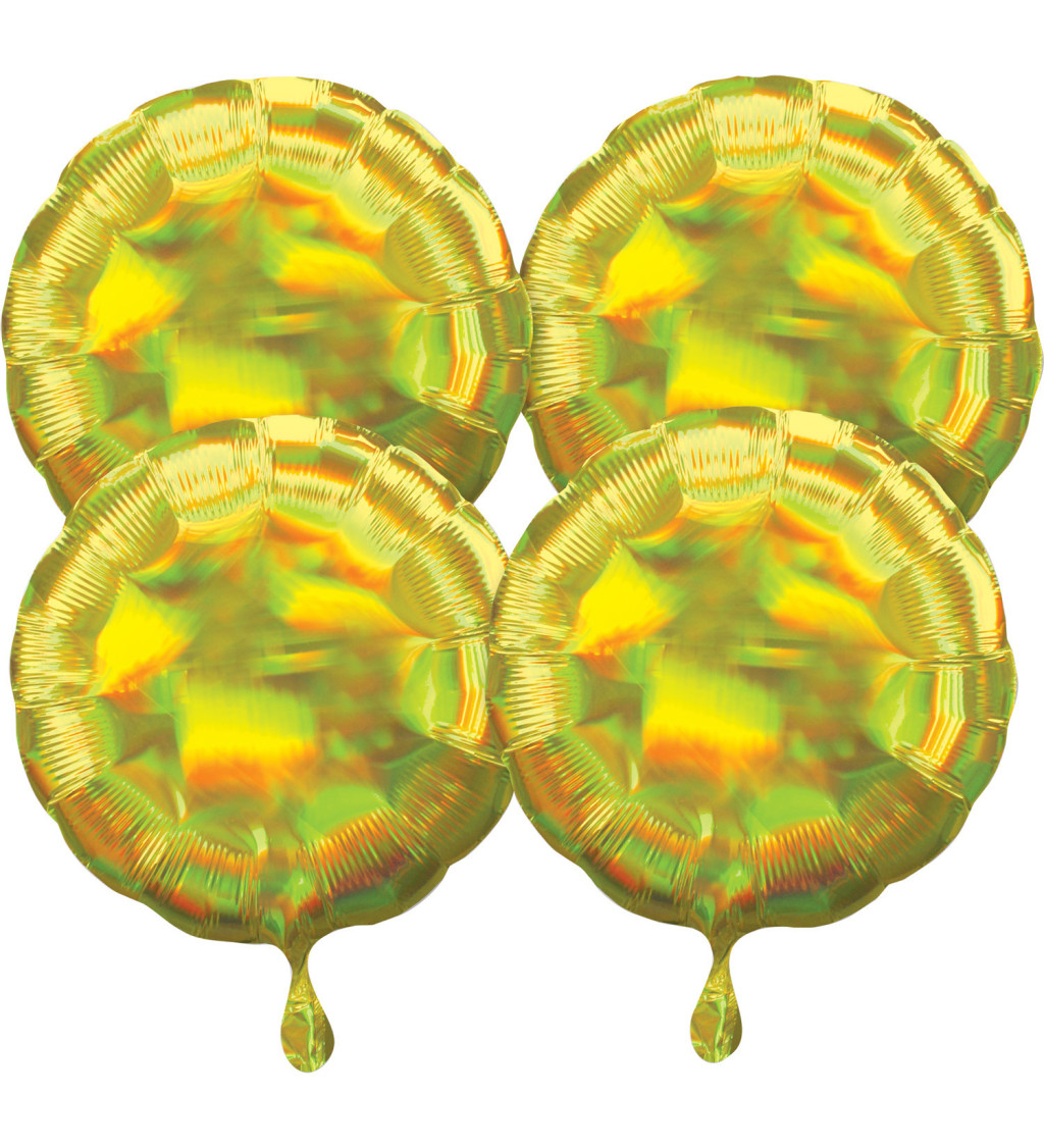 Sada - holo balónky žluté