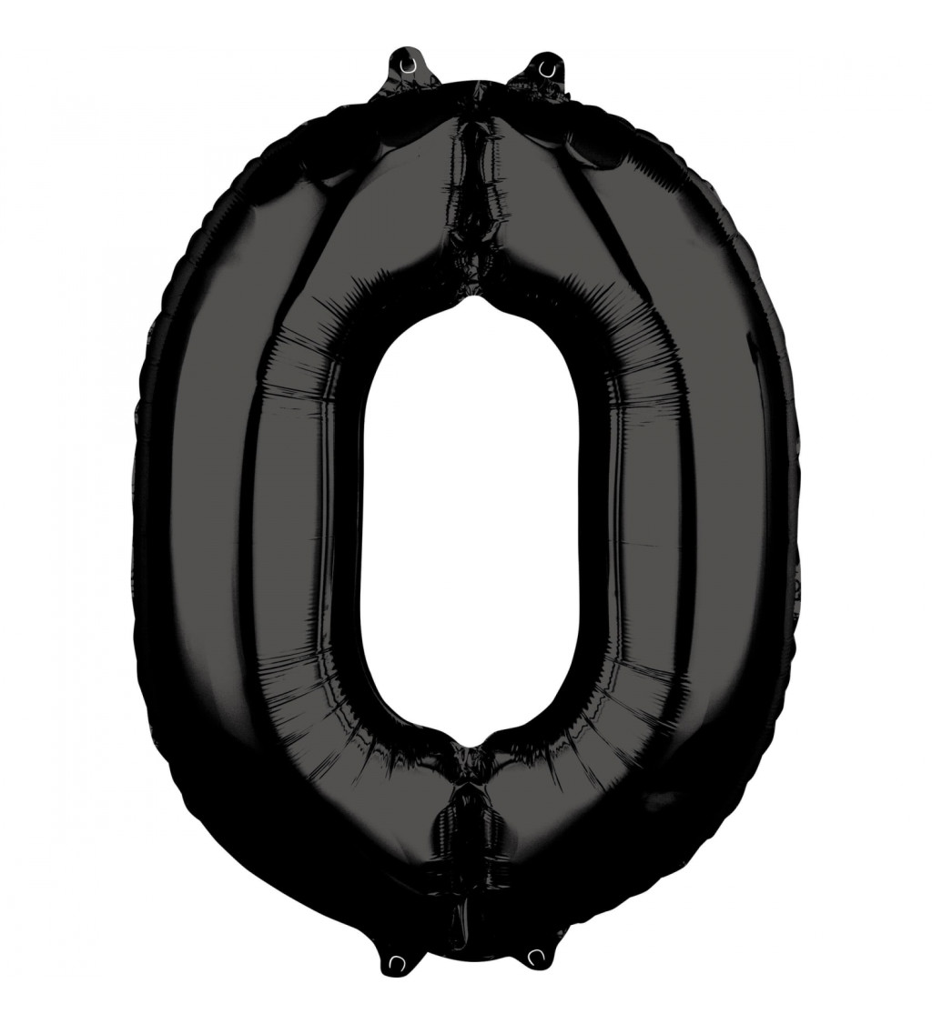Balónek černý 0