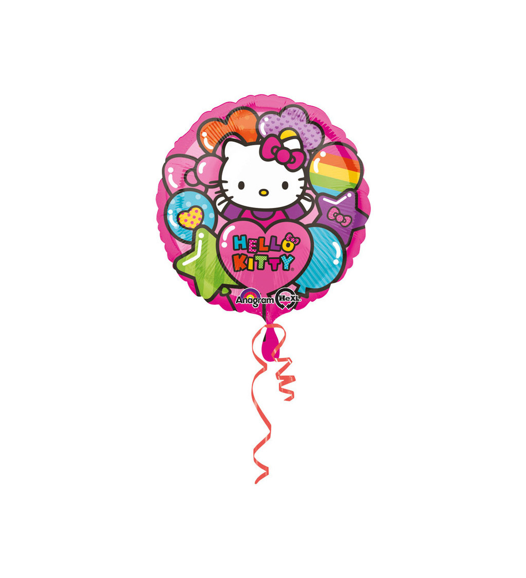 Balónek - hello kitty