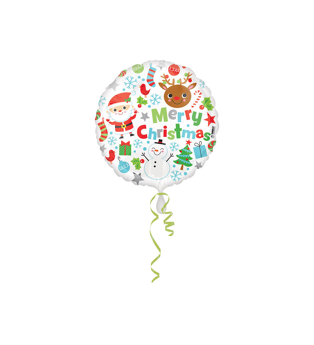 Fóliový balónek - Merry Christmas