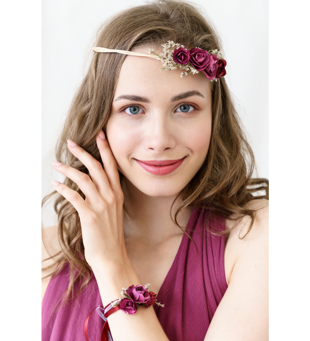 Květinová čelenka