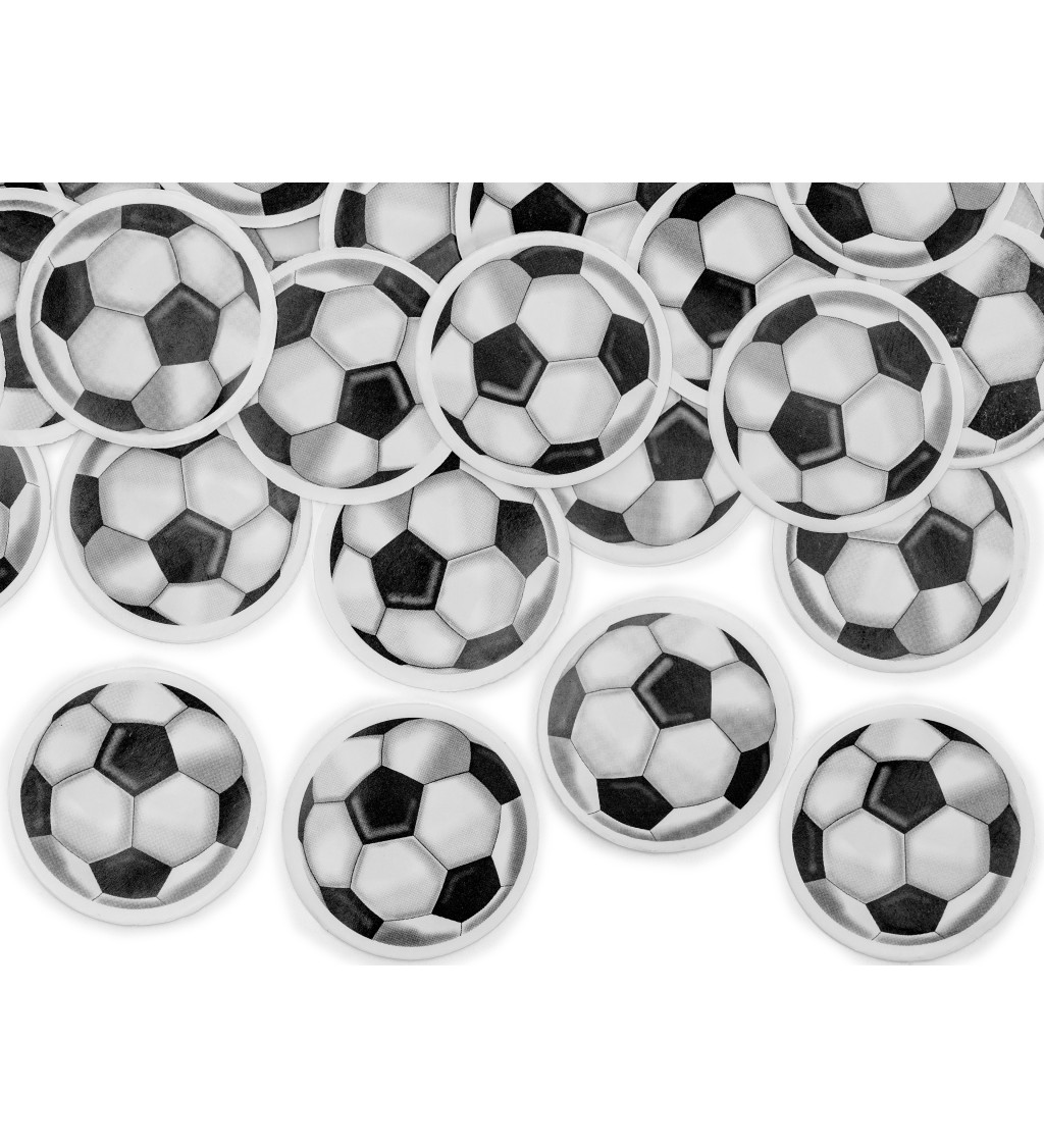 konfety fotbal